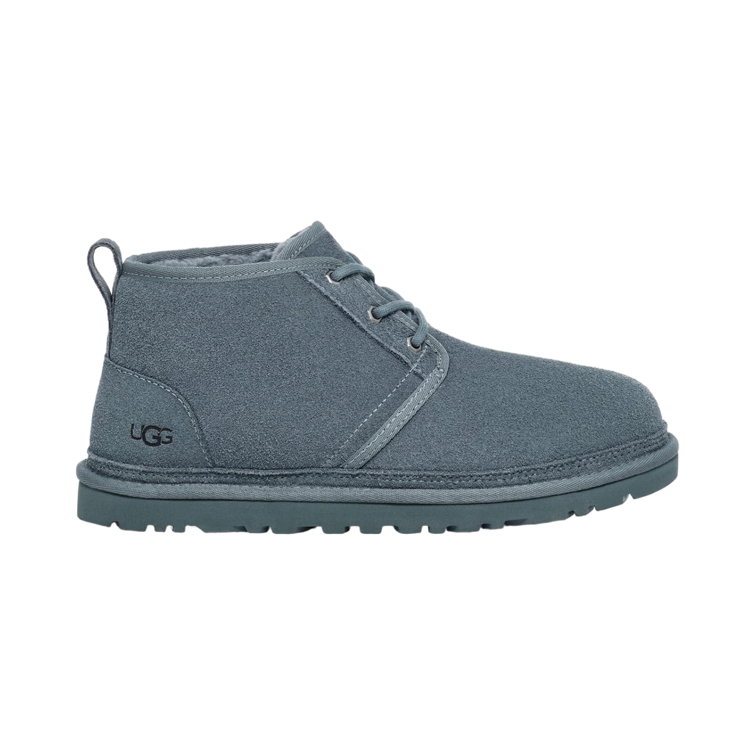 UGG‎ Neumel Chukka Boots Mens 13 Grey Suede Lace Up Sheepskin 3236 b76a3f37-29d0-4645-bf8d-  main image 4